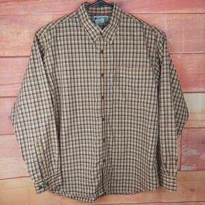 🍄3/50$🍄 COLUMBIA plaid button down shirt size large